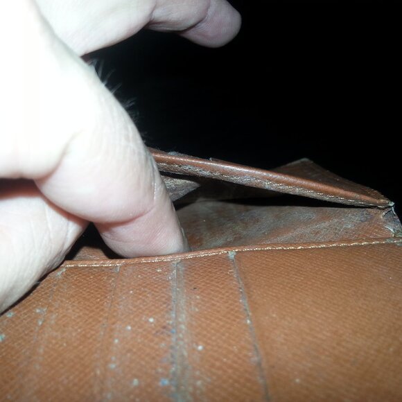 Vintage LV Louis Vuitton Monogram Wallet Bifold Men's Women's Unisex - Picture 12 of 13